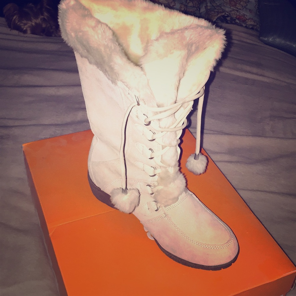 💯SPORTO -Leather mid-calf boots! 🚫NO TRADES🚫